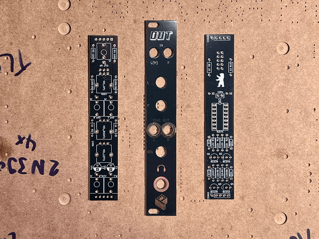 Eurorack Output Module Kit/PCB Modular Synthesizer