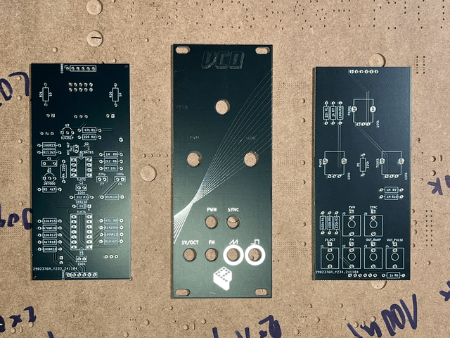 Eurorack VCO Voltage Controlled Oscillator Kit/PCB Modular Synthesizer