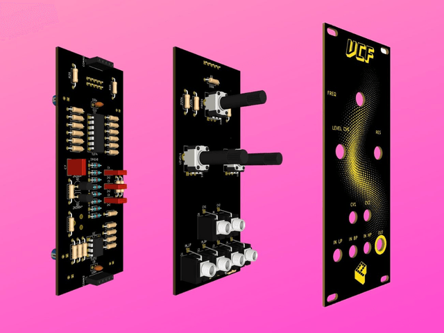 Eurorack Diode VCF Kit/PCB Modular Synthesizer